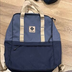 Columbia Two-Tone Blue Backpack